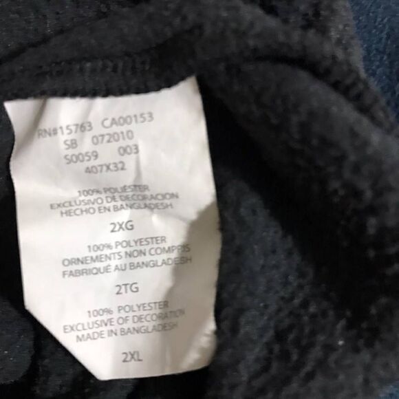 Champion Black Men's Half-Zip Sweater Size 2XL - Picture 8 of 8